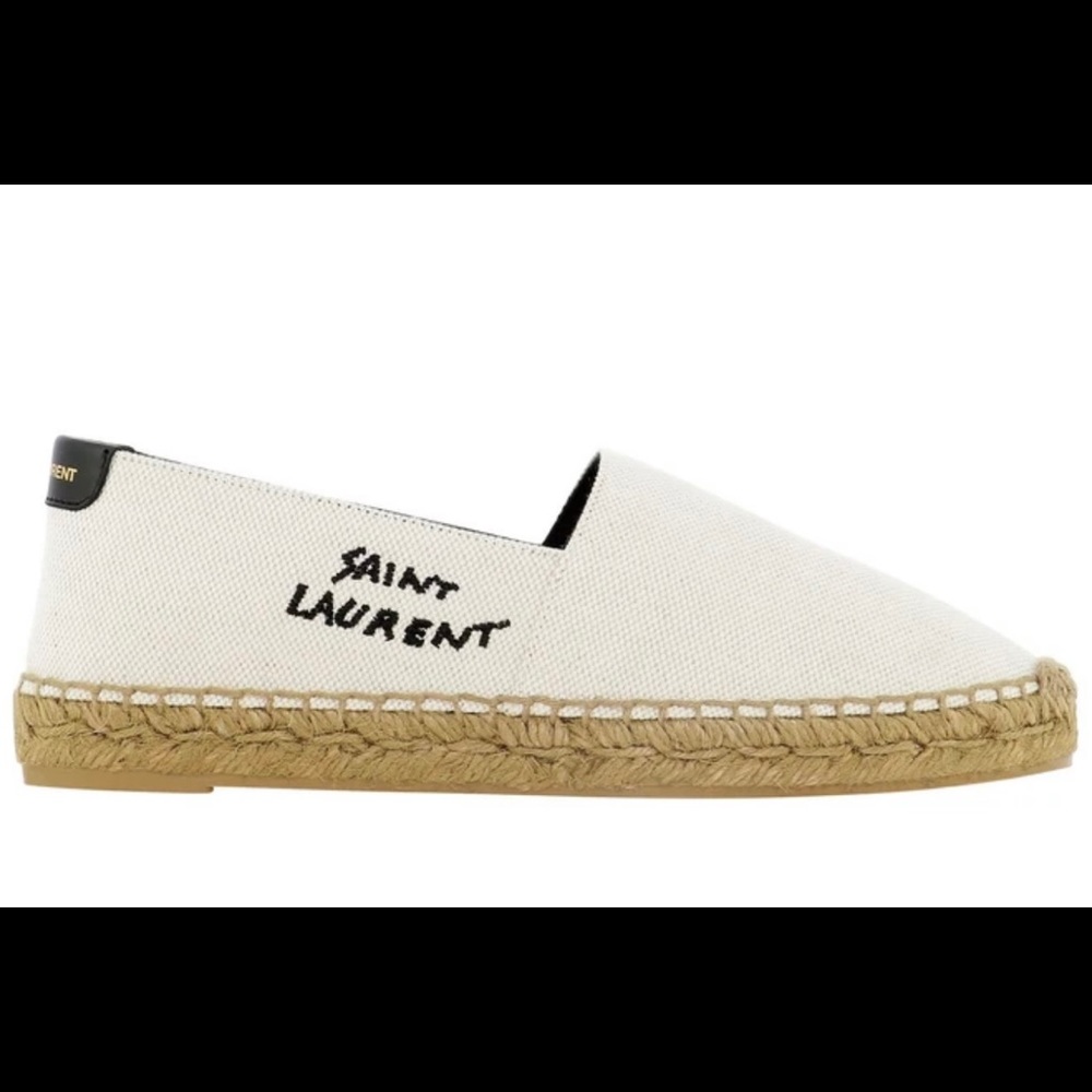 Saint Laurent Canvas Espadrilles